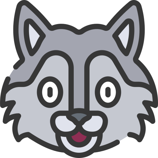 Wolf Juicy Fish Soft-fill icon