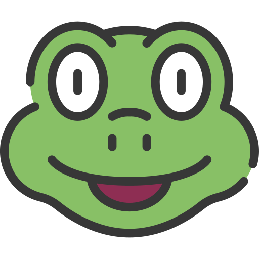 Frog Juicy Fish Soft-fill Ícone