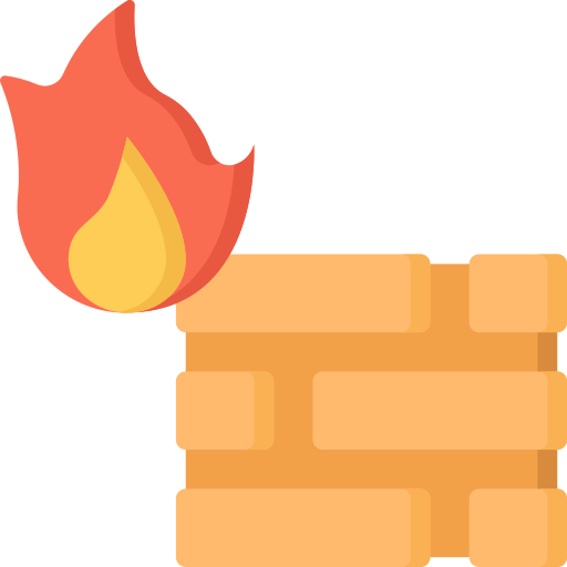 Firewall Juicy Fish Flat icono
