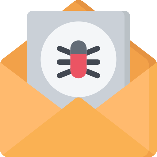 email Juicy Fish Flat icon
