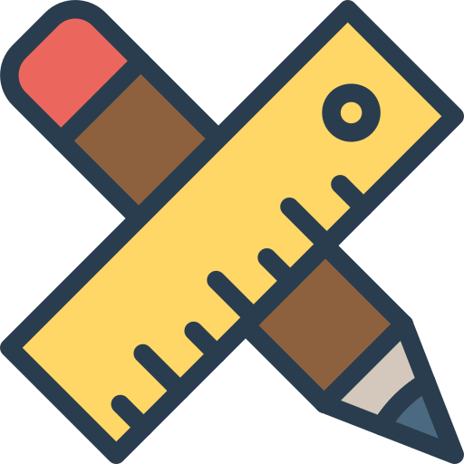 stift Dinosoft Lineal Color icon