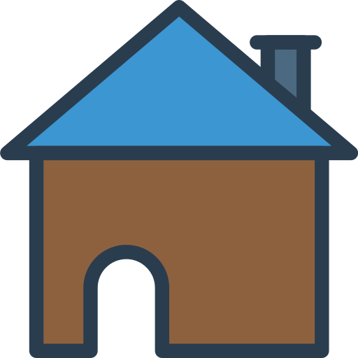 Buildings Dinosoft Lineal Color icon