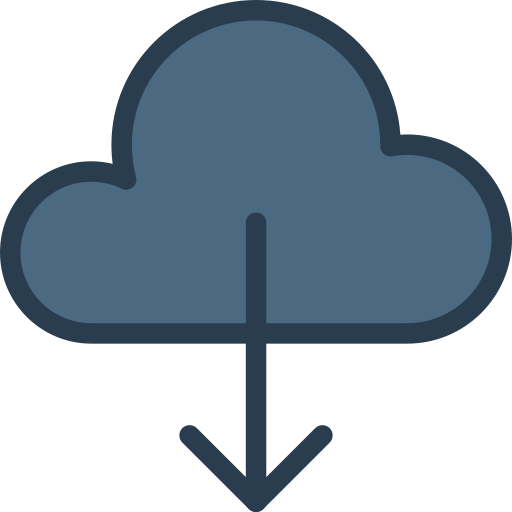 cloud computing Dinosoft Lineal Color icon