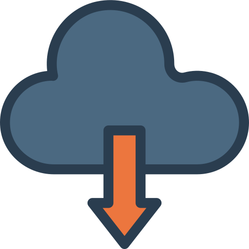 Cloud computing Dinosoft Lineal Color icon