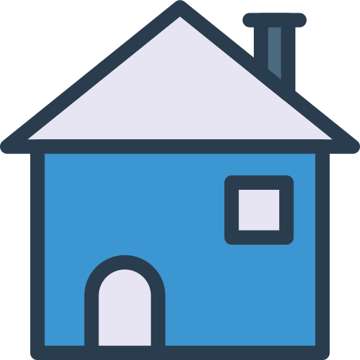 House Dinosoft Lineal Color icon