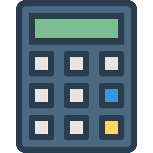Calculator Dinosoft Lineal Color icon