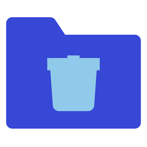 carpeta Generic color fill icono