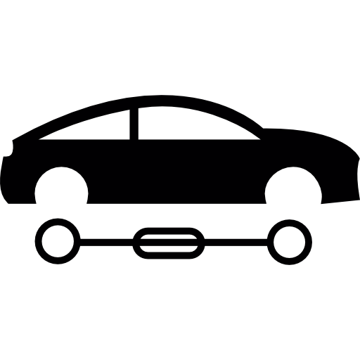 Автомобиль с шасси  иконка