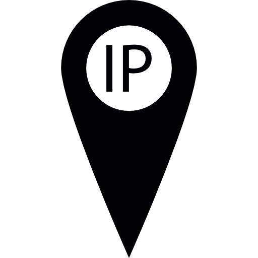 Локатор точки ip-адреса  иконка