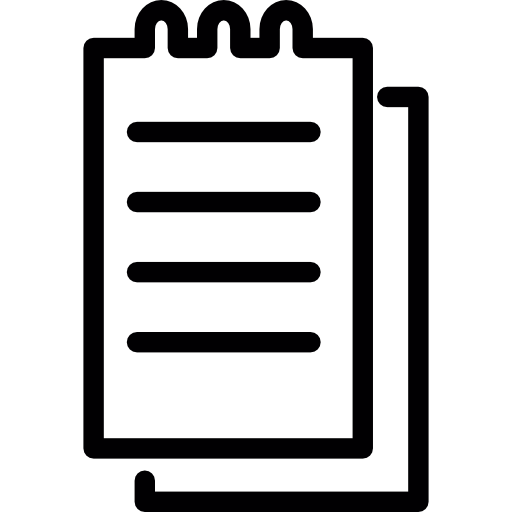 Small notes  icon