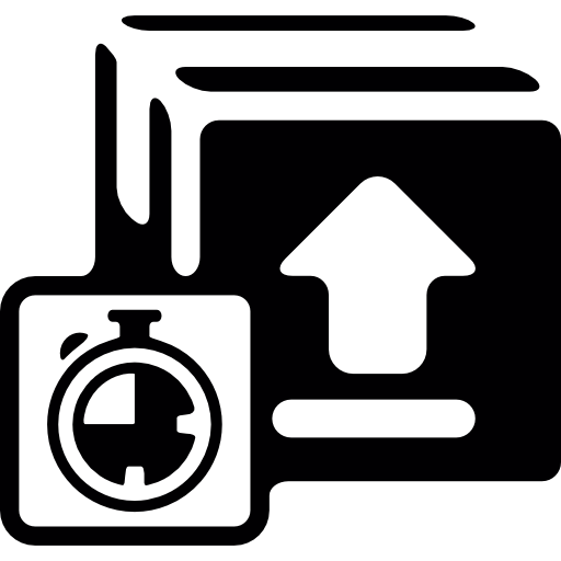 tiempo de carga  icono