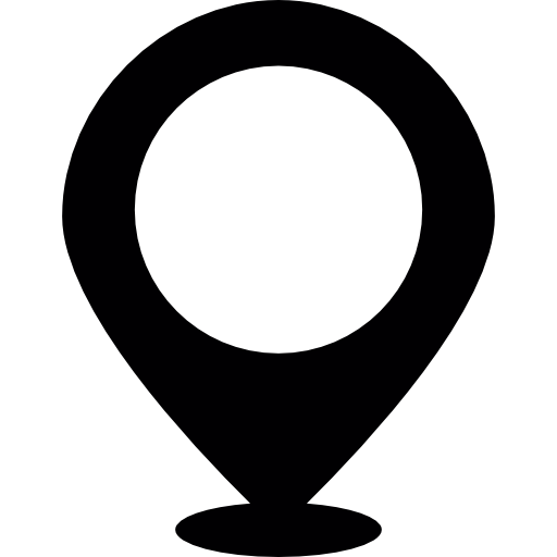 marcador de posición de mapa grande  icono
