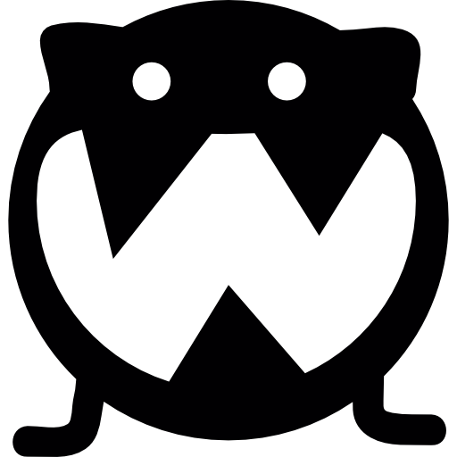 Fat round monster  icon