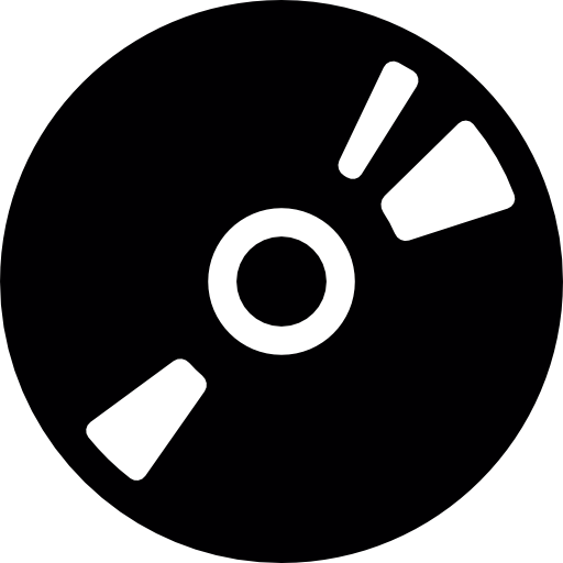 光沢のある cd ディスク  icon