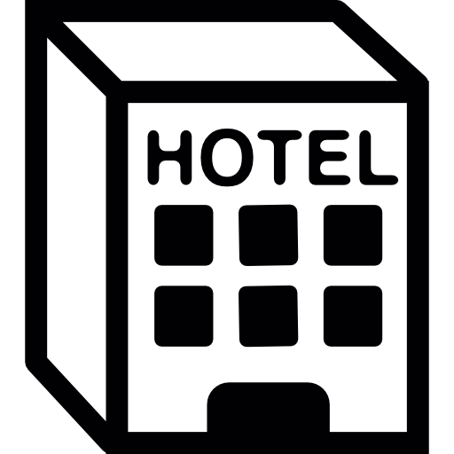 Hotel building  icon