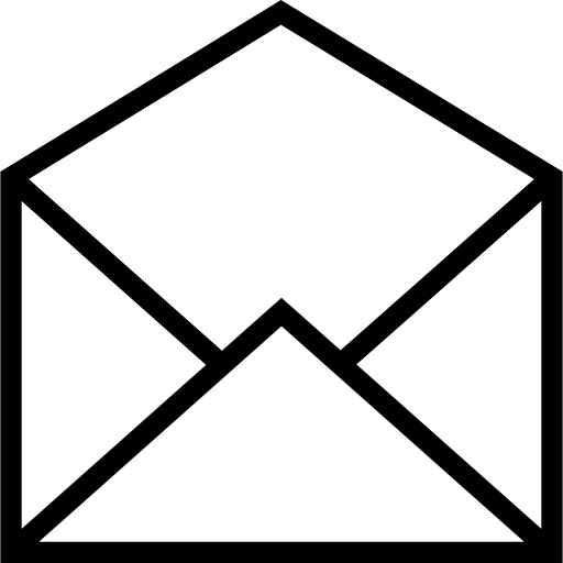 ouvrir l'enveloppe de message  Icône