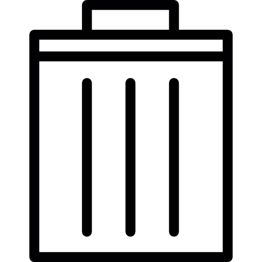 覆われたゴミ箱  icon