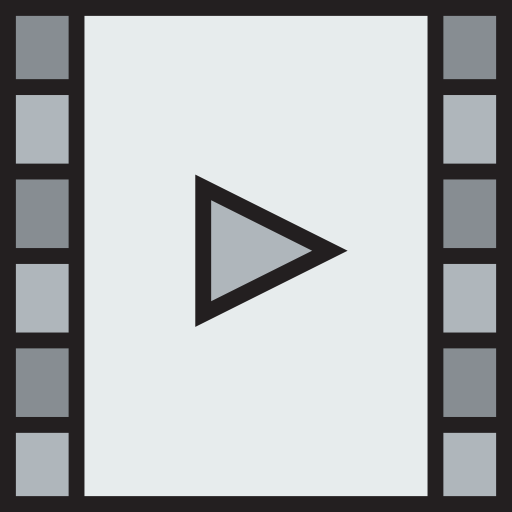Кино Detailed Straight Lineal color иконка