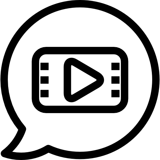 wideo rozmowa Special Lineal ikona