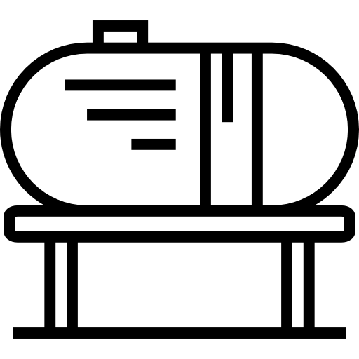 czołg Detailed Straight Lineal ikona