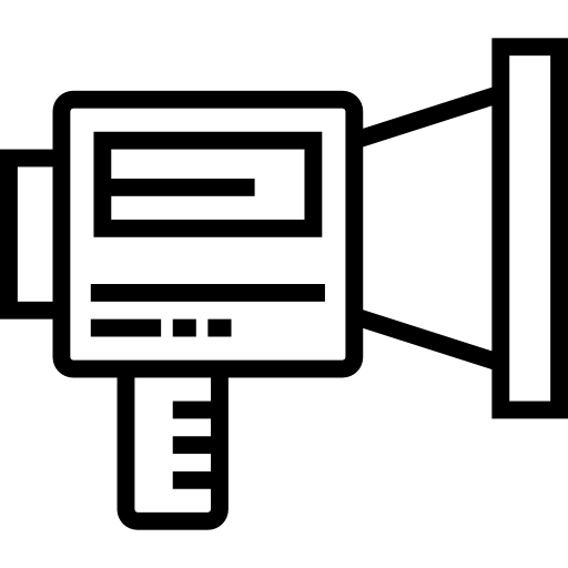 메가폰 Detailed Straight Lineal icon