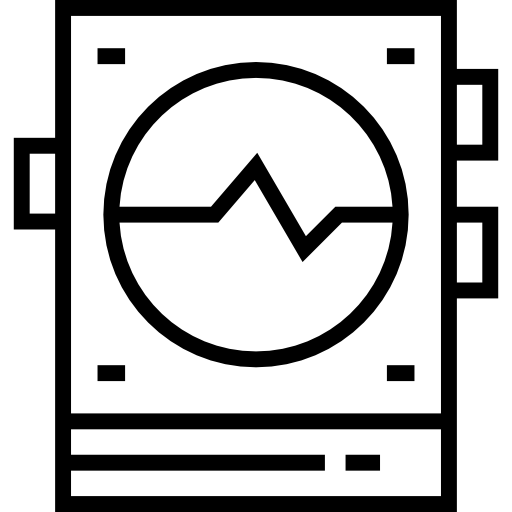 monitor Detailed Straight Lineal icon