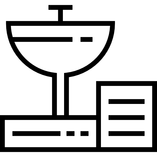 위성 접시 Detailed Straight Lineal icon