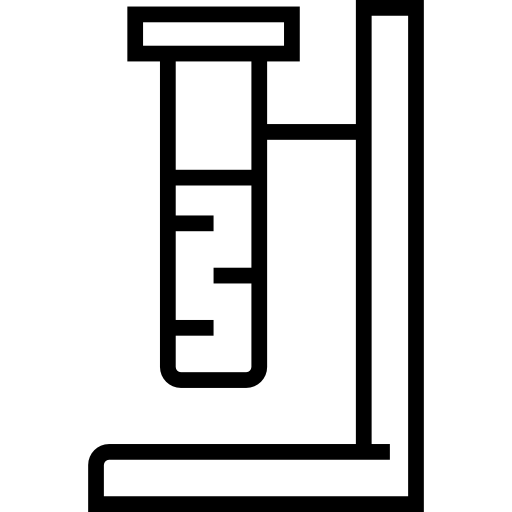 probówka Detailed Straight Lineal ikona