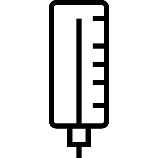 thermometer Detailed Straight Lineal icon