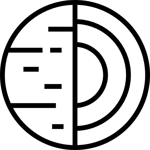 행성 Detailed Straight Lineal icon