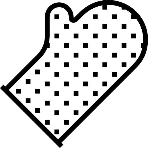 Mitten Meticulous Line icon