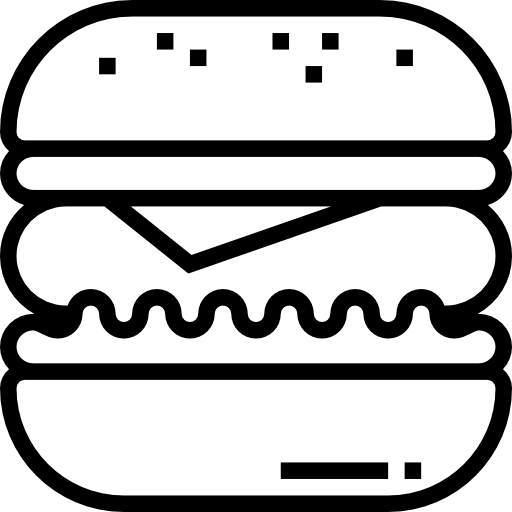 hamburger Meticulous Line ikona