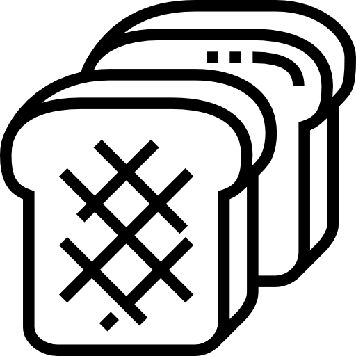 Toast Meticulous Line icon