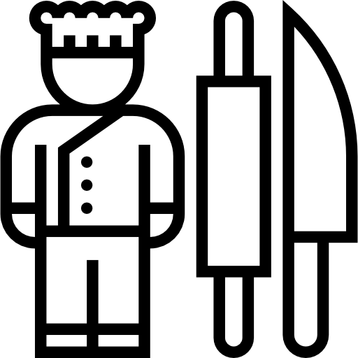 Chef Meticulous Line icon