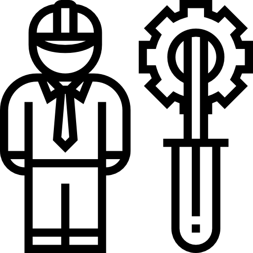 Engineer Meticulous Line icon