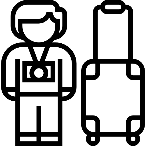 tourist Meticulous Line icon