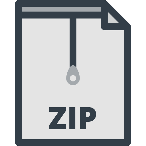 Zip Special Lineal color icon