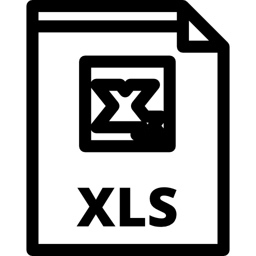 xls Special Lineal icon