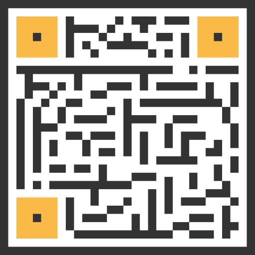 qr-code Meticulous Yellow shadow icon