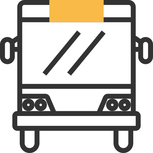 バス Meticulous Yellow shadow icon