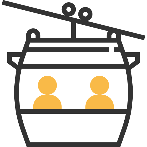 cabina del teleférico Meticulous Yellow shadow icono