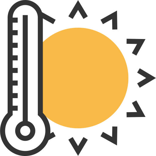 Thermometer Meticulous Yellow shadow icon