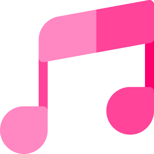 음악과 멀티미디어 Basic Rounded Flat icon