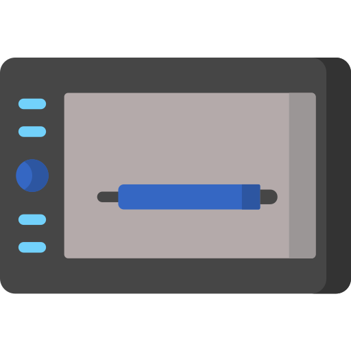 tavoletta grafica Special Flat icona