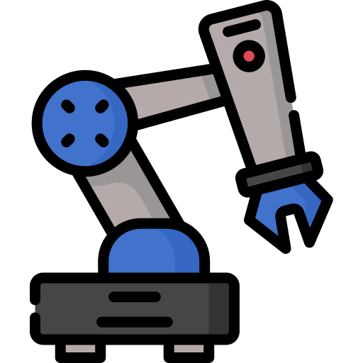 산업용 로봇 Special Lineal color icon