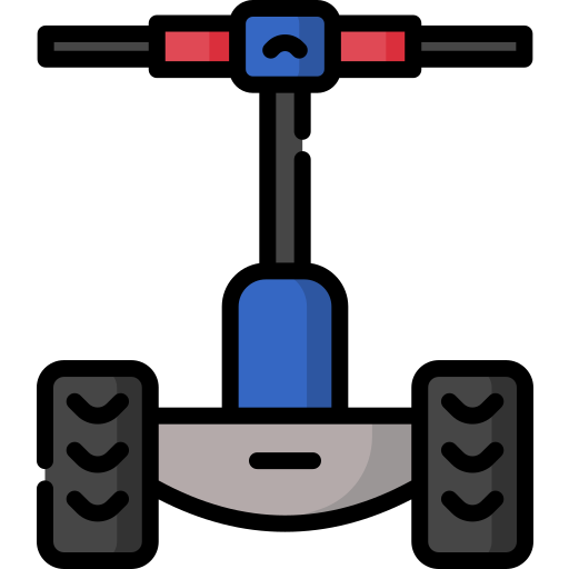 Segway Special Lineal color icono