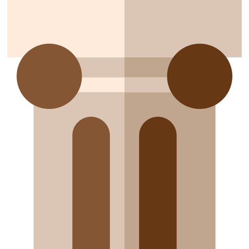 säule Basic Straight Flat icon