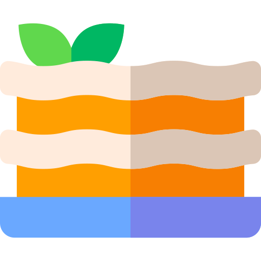 ラザニア Basic Straight Flat icon