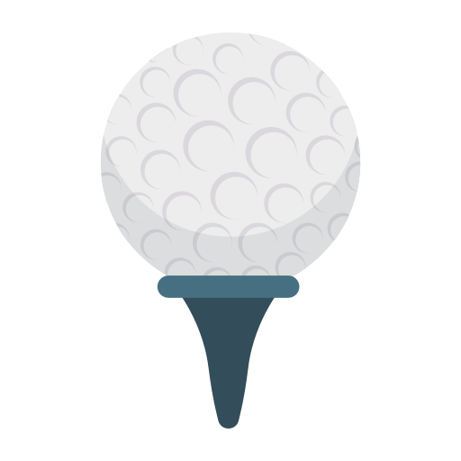 golf Dinosoft Flat ikona
