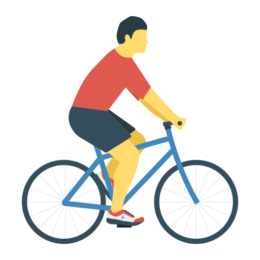 Кататься на велосипеде Dinosoft Flat иконка
